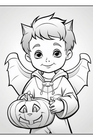 100 Happy Halloween Coloring Pages Kids (57)