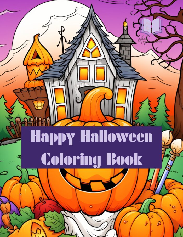 Happy Halloween Coloring Book