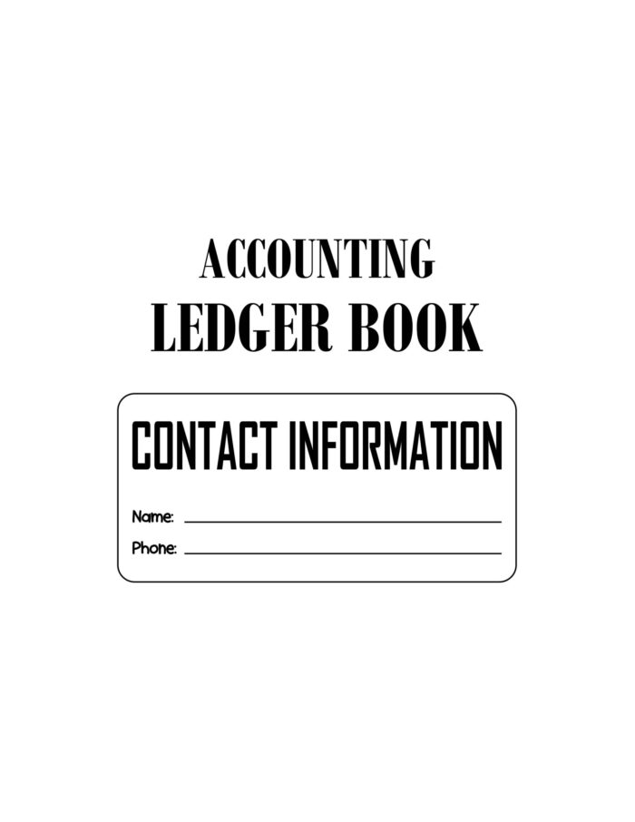 Accounting Ledger Book - Image 2