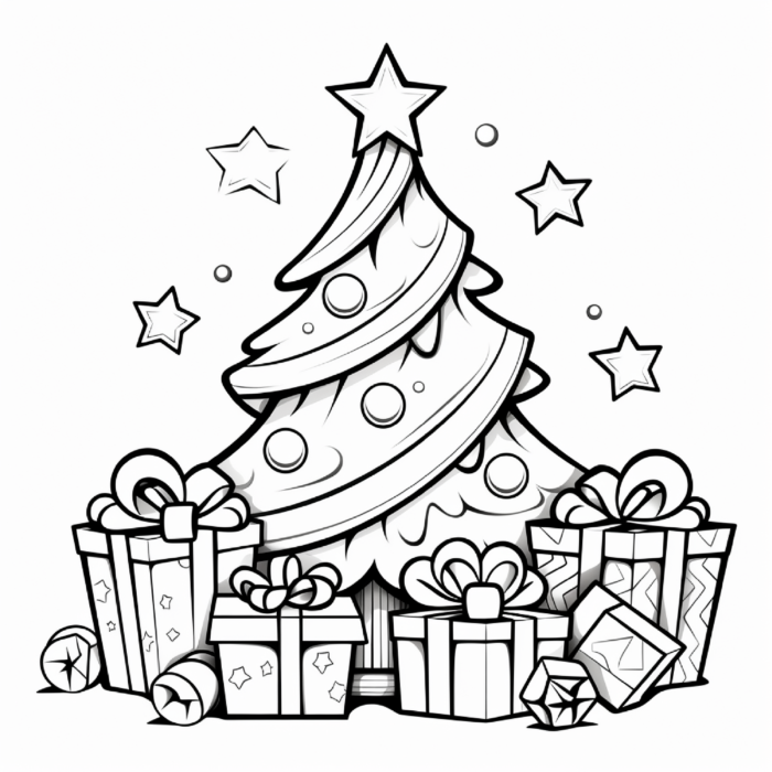 130 Christmas Coloring Pages (18)