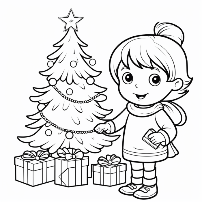 130 Christmas Coloring Pages (19)