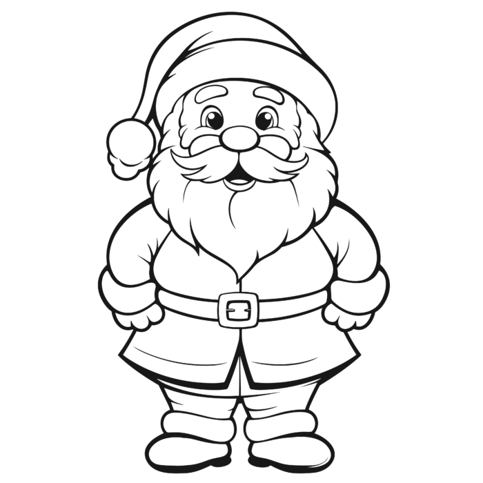 84 Christmas Coloring Pages (10)