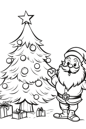 84 Christmas Coloring Pages (12)