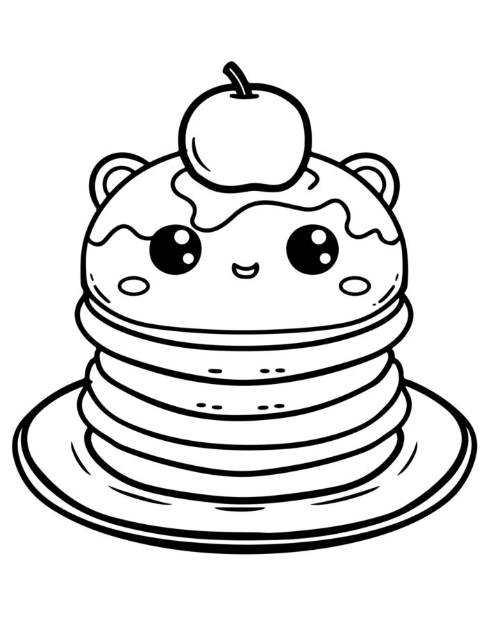 Cute Kawaii Food Coloring Pages (22)