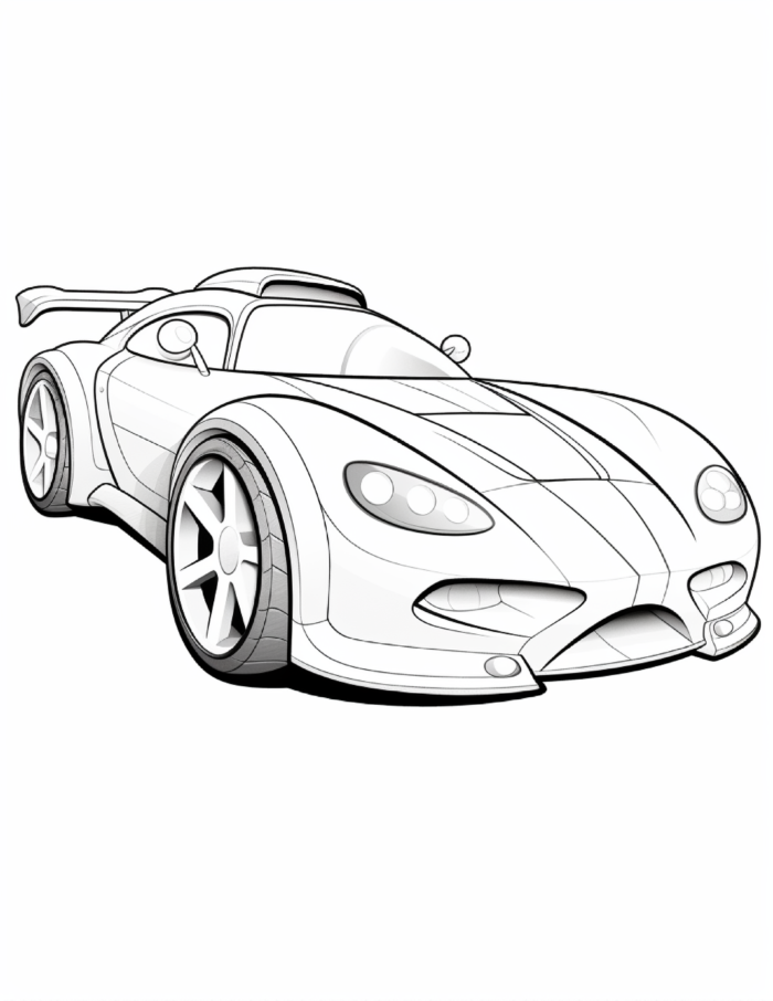 Sports Car Coloring Pages (2)