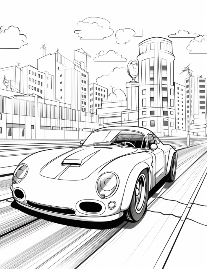 Sports Car Coloring Pages (7)