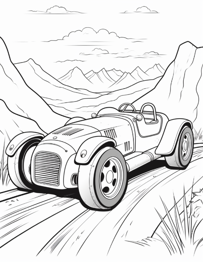 Sports Car Coloring Pages (9)